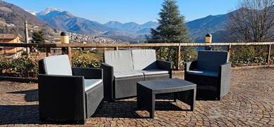 Salotto da giardino - Set divanetto e poltrone