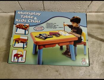 Set Tavolo+sedia+ Lego+Cubi