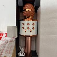 Microfono Karaoke Bluetooth con speaker integrato