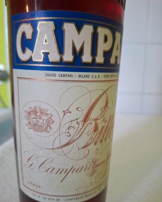 campari bitter da collezione 