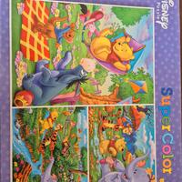 Puzzle Disney Winnie the Pooh.  3 x 48 pezzi