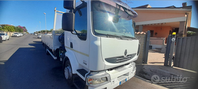 Renault Midlium con gru pm