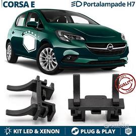 Portalampada PER OPEL CORSA E montaggio KIT LED H7