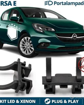 Portalampada PER OPEL CORSA E montaggio KIT LED H7