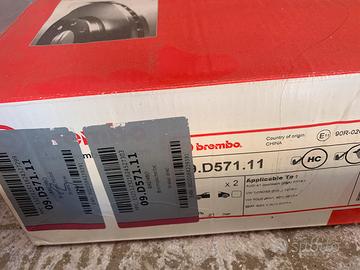 Coppia dischi brembo 09d57111