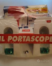 Portascope doppio da muro con porta paletta