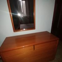 camera da letto legno ciliegio