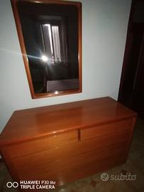 camera da letto legno ciliegio