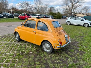 Fiat 500 L – 1971 – Targa nera originale