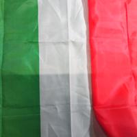 Bandiera italiana con Asola per Asta