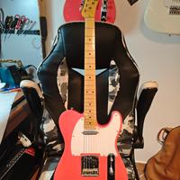 Chitarra Elettrica Di Carlo Telecaster rossa LEGGI