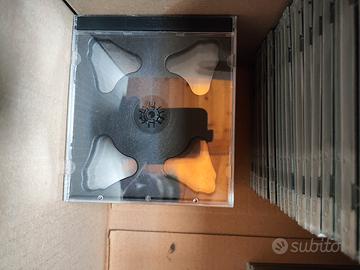 Custodie CD DVD vuote Doppie 2CD Jewel Case 98pz