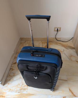 Trolley cabina Roncato D-Box Blu Bagaglio a mano 