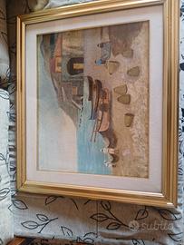 Dipinto tempera ad Olio