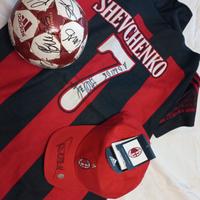 Maglia Milan autografata da Shevchenko