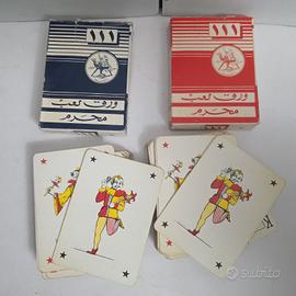 Carte da gioco vintage S.A.E. 1970