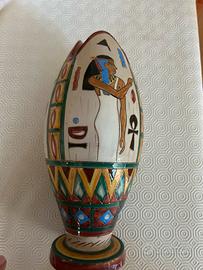 Vaso ceramica vintage Deruta by Serafino Volpi