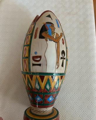 Vaso ceramica vintage Deruta by Serafino Volpi