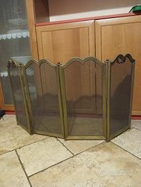 paravento scintille caminetto