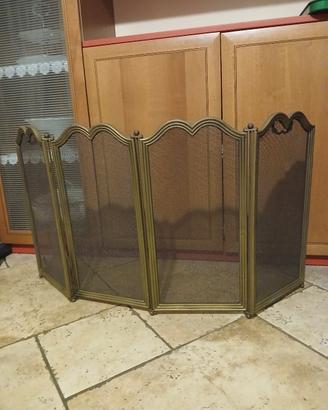 paravento scintille caminetto