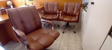 POLTRONE IN VERA PELLE