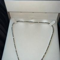 Collana oro 18 carati  Tennis