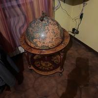 Carello mappamondo Bar