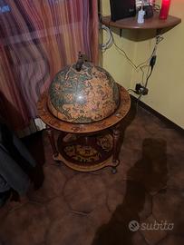 Carello mappamondo Bar