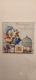 quadro shabby incorniciato