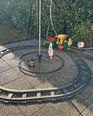 Trenino cavalcabile PegPerego SantaFe + kit binari