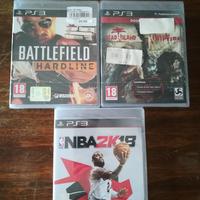 3 Giochi per PlayStation 3 Nuovi e Sigillati