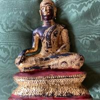 Buddah thailandese raro e antico  XVIII secolo