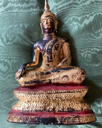 Buddah thailandese raro e antico  XVIII secolo