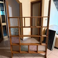 Divisorio in legno da muretto