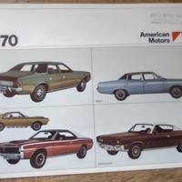 Depliant modelli American Motors