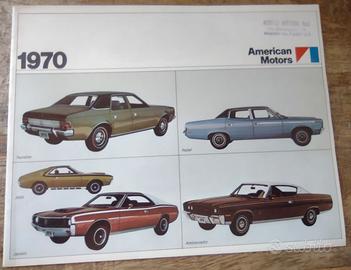 Depliant modelli American Motors