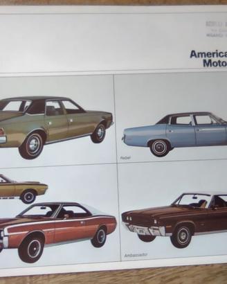 Depliant modelli American Motors