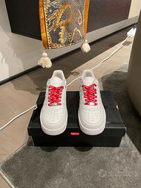 Nike Air Force 1 Low Supreme White 40