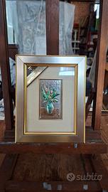Pregiato quadretto vintage (15,5x19,5 cm).