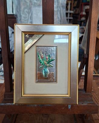 Pregiato quadretto vintage (15,5x19,5 cm).