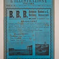 Rivista L'Illustrazione Italiana 1919 N° 33