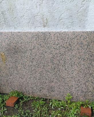 Tavolo granito lucido rosa e nero 12 posti