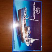 modellino in kit da costruire di peschereccio