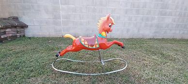 Cavallo a dondolo Canova vintage 