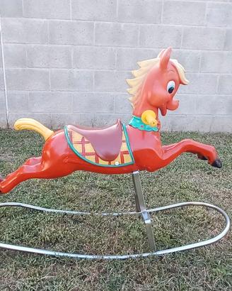 Cavallo a dondolo Canova vintage 