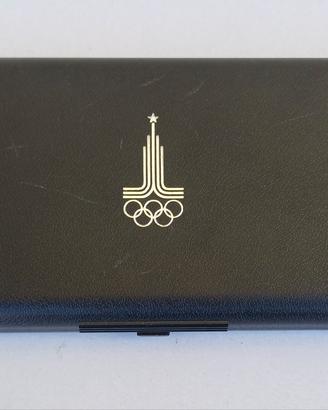 5 Monete Olimpiadi Mosca Argento 