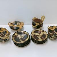 servizio da The' in ceramica vintage