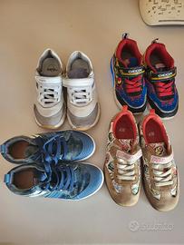Scarpe bimbo Geox Primigi H&M usate da 29 a 33