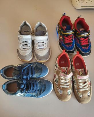 Scarpe bimbo Geox Primigi H&M usate da 29 a 33