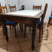 tavolo allungabile in legno 